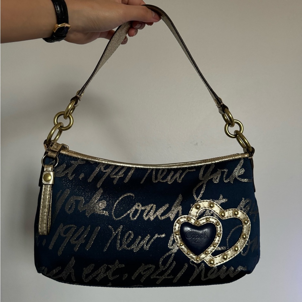 Coach 1941 - Denim Blue & Gold